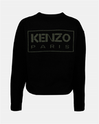 Maille Pull Boke Flower Kenzo Noir Femme