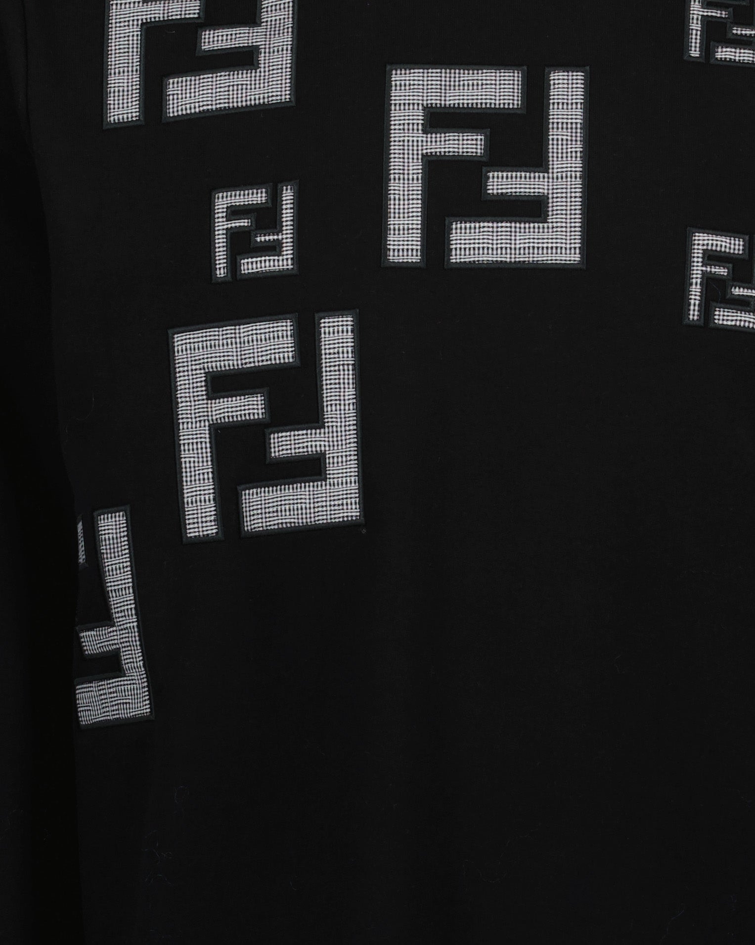 니트웨어 Pull FF Fendi 검은색 Homme