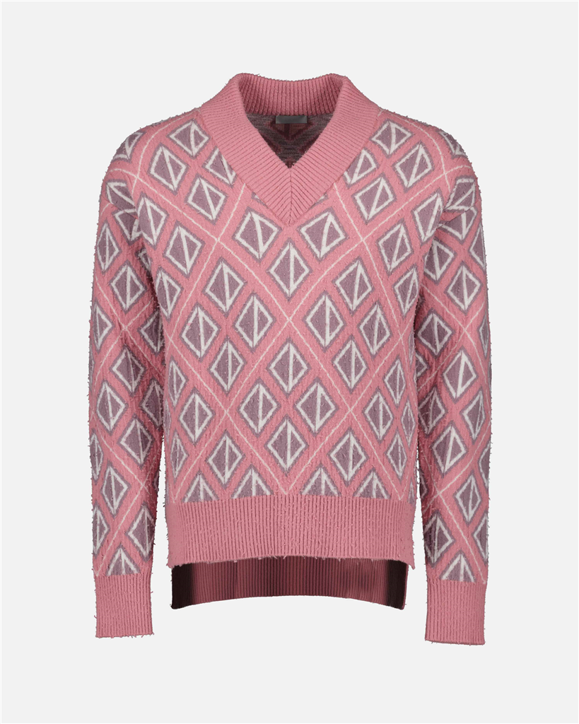Knitwear CD Diamond Sweater Dior Pink Man
