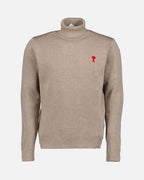 Maglieria Pull col roulé Ami de coeur Ami PARIS Beige Homme