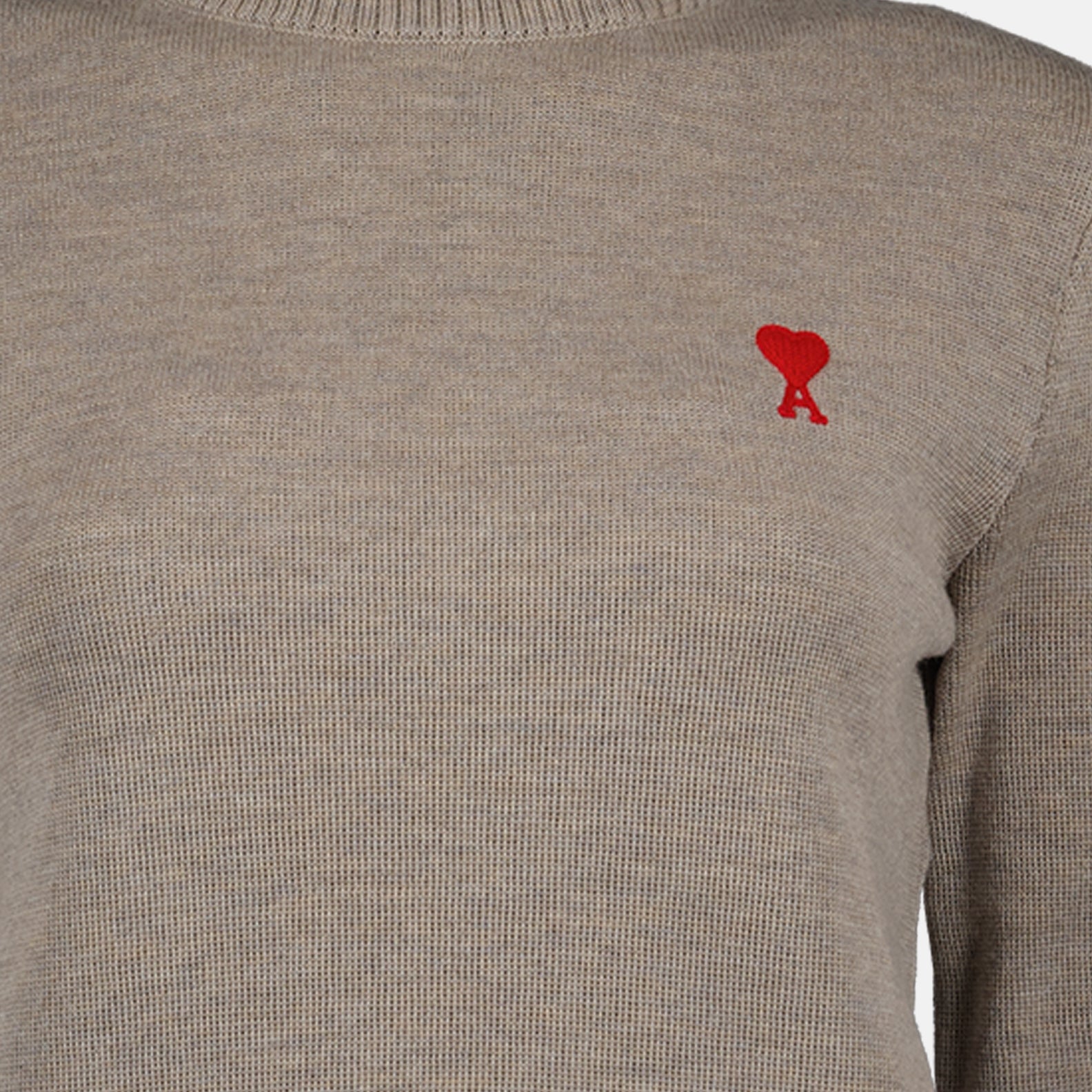 Maglieria Pull col roulé Ami PARIS Beige Femme