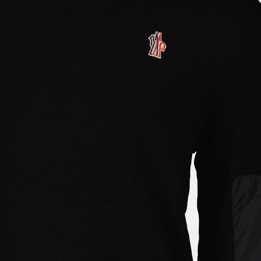 Prendas de punto Pull col roulé Moncler Grenoble Negro Homme