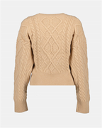 Maglieria Pull côtelé Stella McCartney Beige Femme
