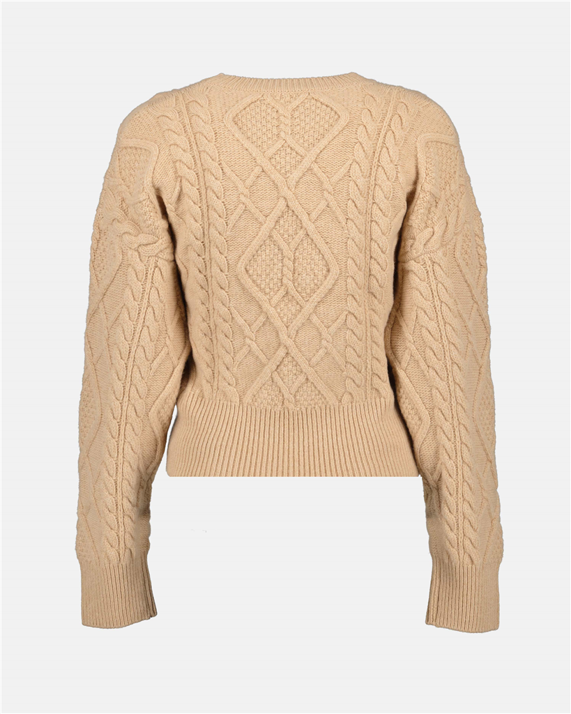 Maglieria Pull côtelé Stella McCartney Beige Femme