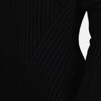 Prendas de punto Pull côtelé Ami PARIS Negro Femme