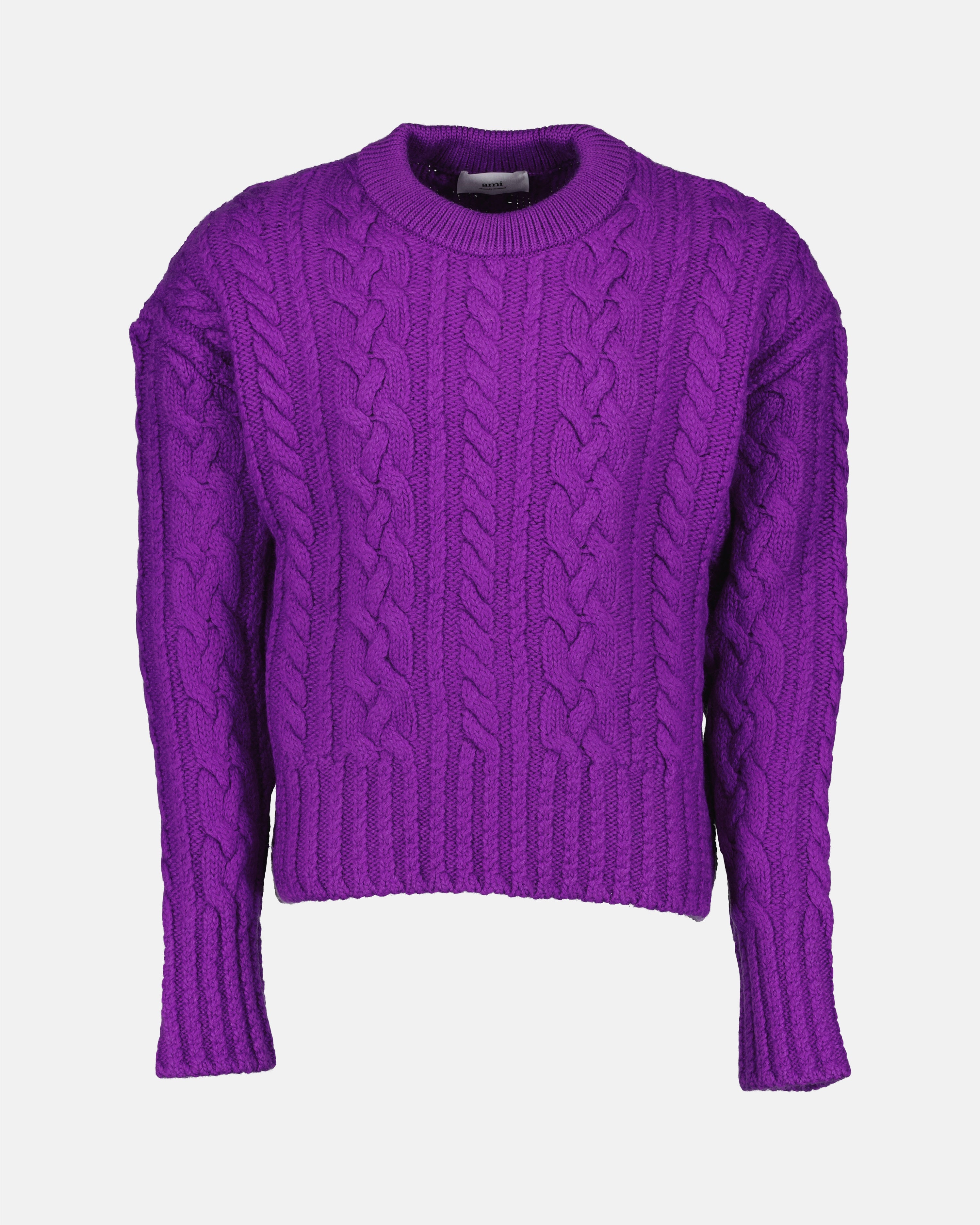 Maglieria Pull côtelé Ami PARIS Viola Femme