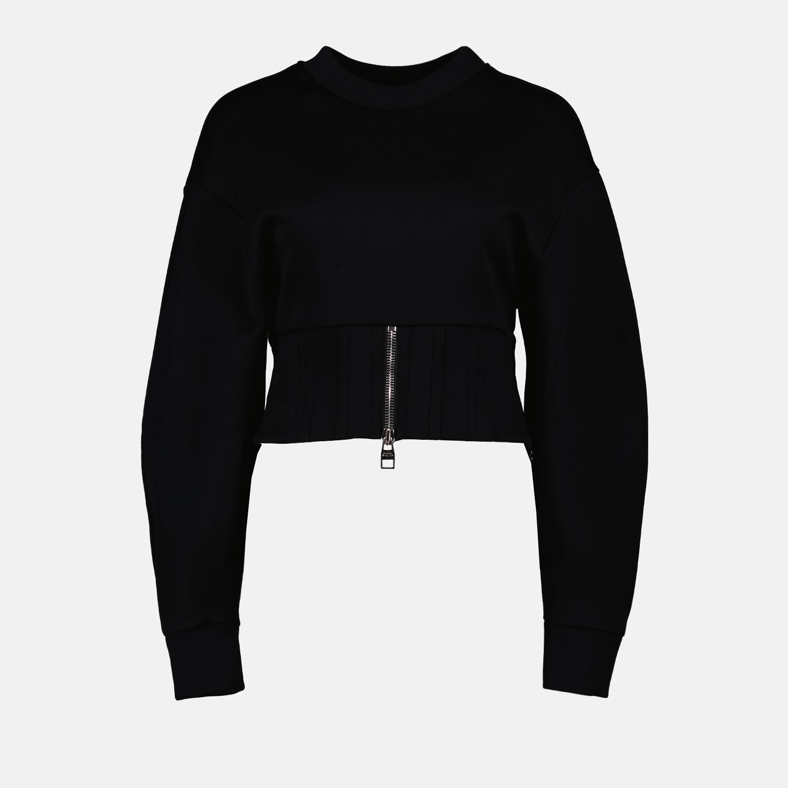Felpe Pull court Alexander McQueen Nero Femme