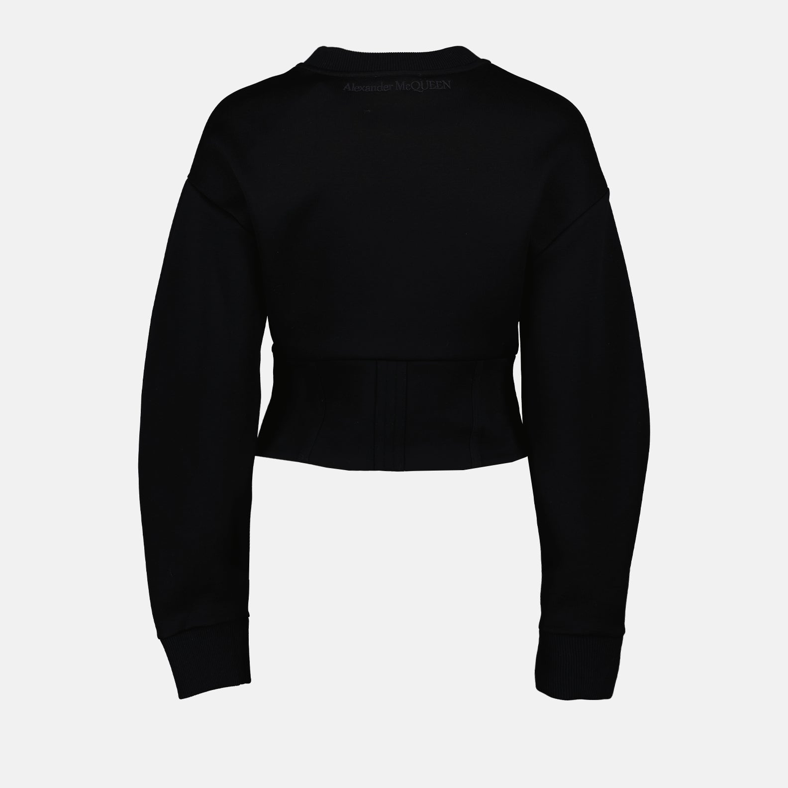 Felpe Pull court Alexander McQueen Nero Femme