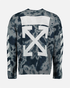 Maglieria Pull Diag Arrow Off-White Grigio Homme