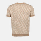 Tシャツ コットンセーター Fendi ベージュ 男