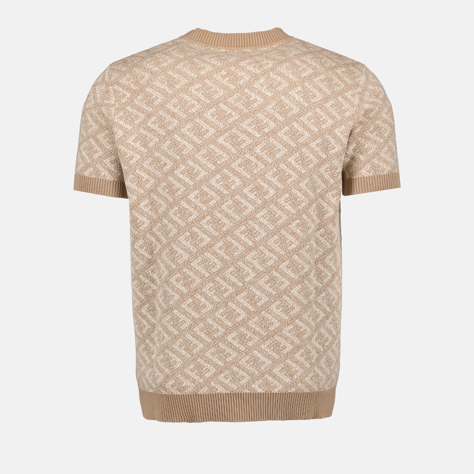Camisetas Pull en coton Fendi Beige Homme