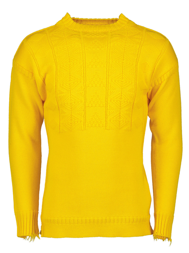 Prendas de punto Pull en laine Maison Margiela Amarillo Homme