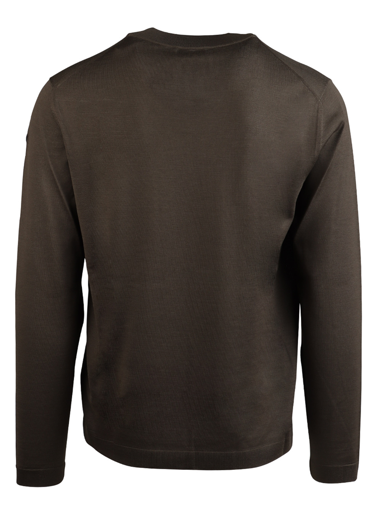 Prendas de punto Pull en laine Moncler Caqui Homme
