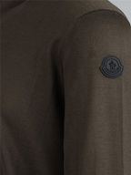 ニットウェア ウールのセーター Moncler カーキ 男