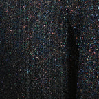 Maille Pull à sequins battus Maison Margiela Bleu Femme
