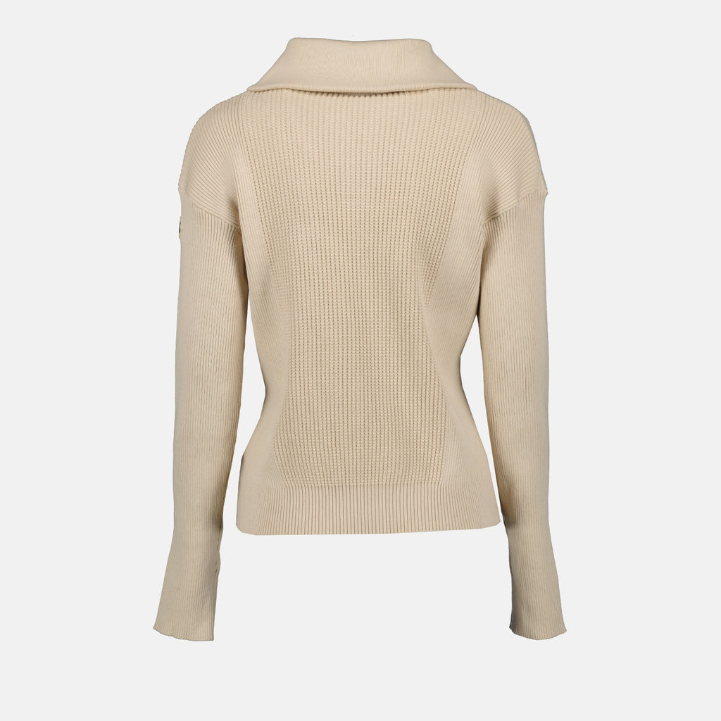 니트웨어 Pull en maille Moncler 베이지 Femme