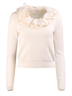 니트웨어 Pull en maille Alexander McQueen 하얀색 Femme