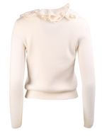 니트웨어 Pull en maille Alexander McQueen 하얀색 Femme