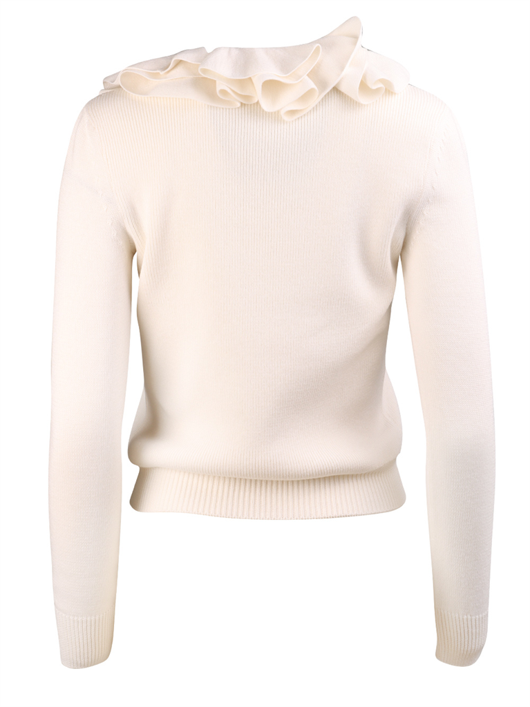 니트웨어 Pull en maille Alexander McQueen 하얀색 Femme