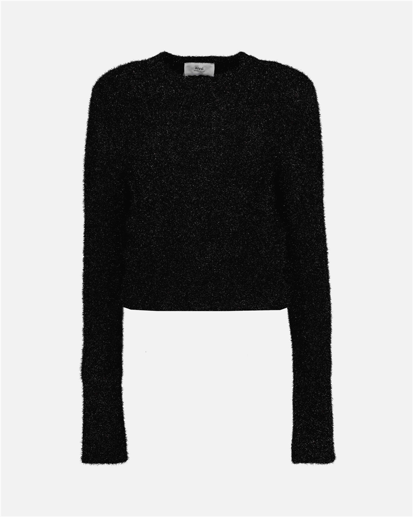 Knitwear Sequined sweater Ami PARIS Black Women