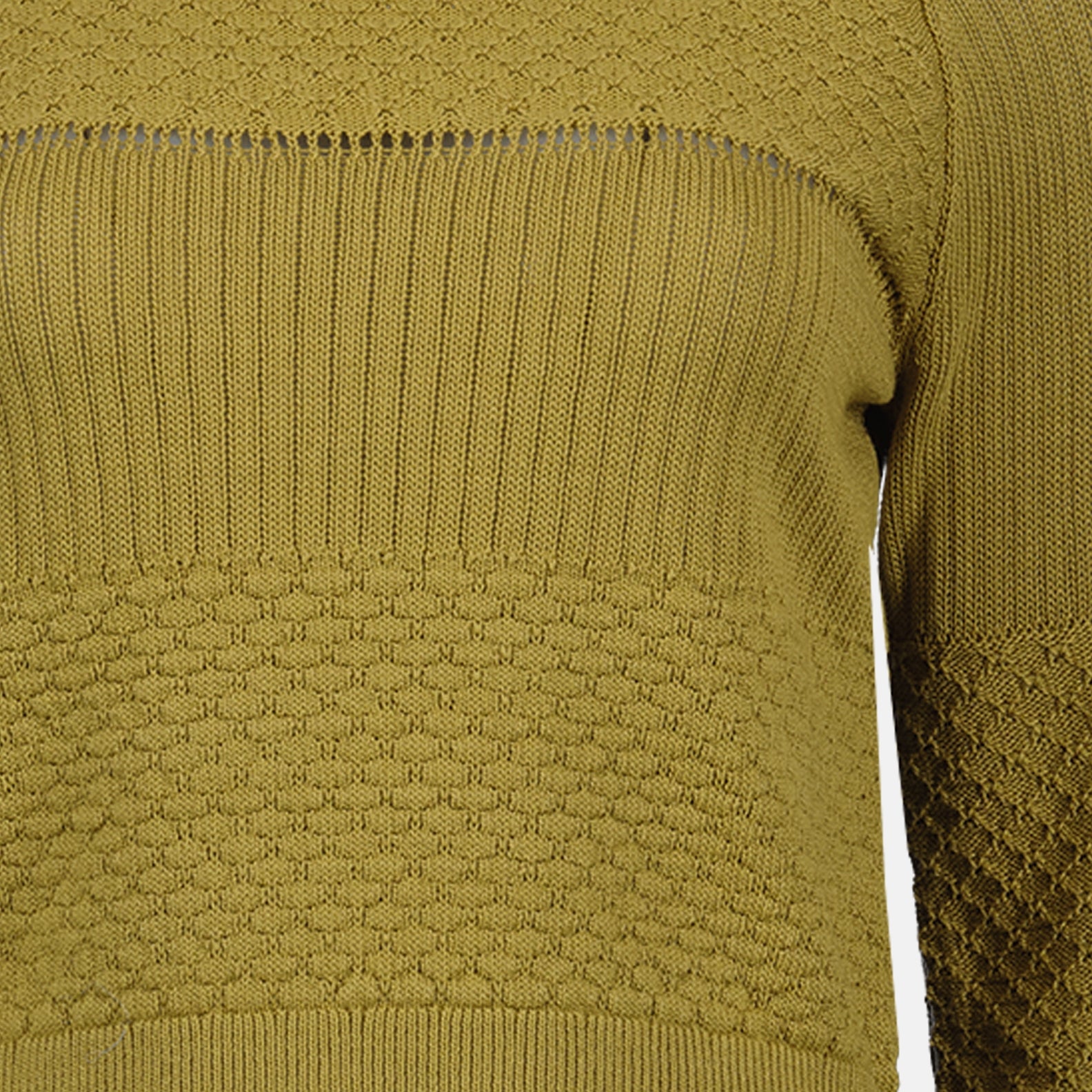 니트웨어 Pull en maille Victoria Beckham 카키색 옷감 Femme