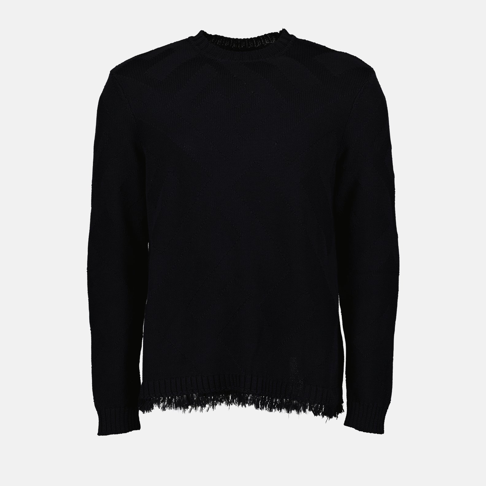 니트웨어 Pull en tricot Fendi 파란색 Homme