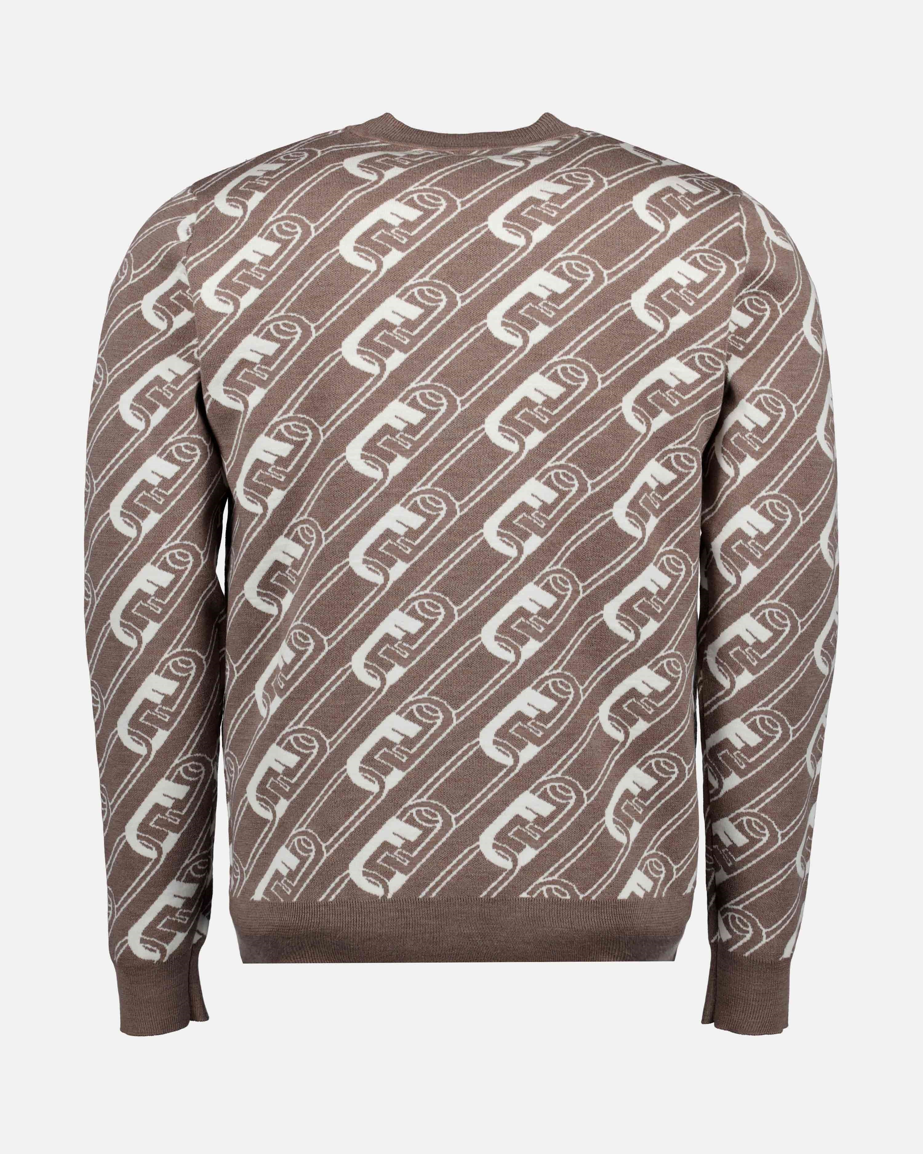 니트웨어 Pull Fendi O'Lock Fendi 갈색 Homme