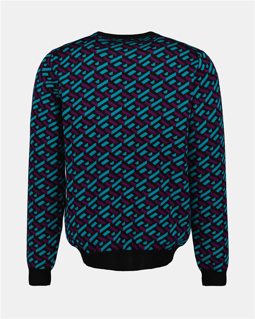 니트웨어 Pull Greca Versace 보라 Homme