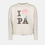 니트웨어 Pull I Love PA Palm Angels 하얀색 Femme
