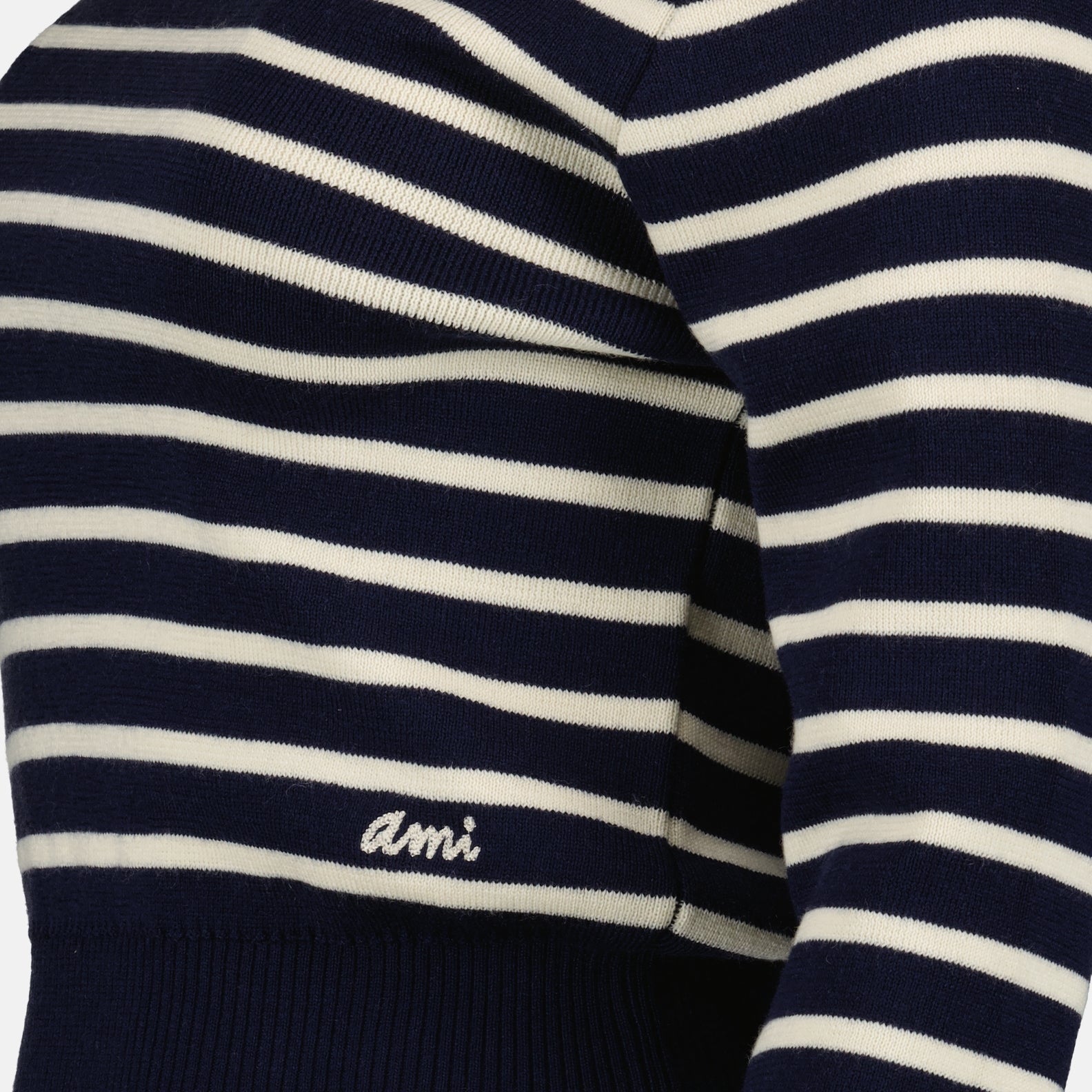 니트웨어 Pull marinière Ami PARIS 파란색 Femme