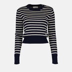 니트웨어 Pull marinière Ami PARIS 파란색 Femme