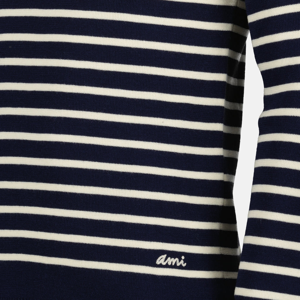 Knitwear Sailor sweater Ami PARIS Blue Man