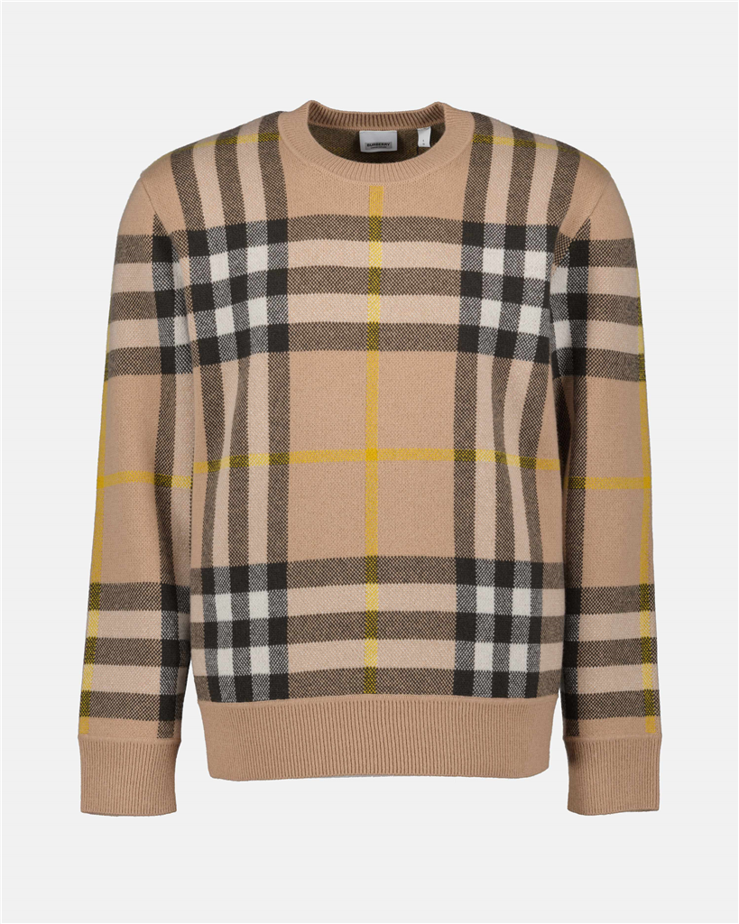 Knitwear Nixon sweater Burberry Beige Man