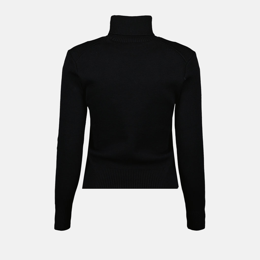 Maglieria Pull col roulé Ami PARIS Nero Femme