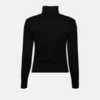 Maglieria Pull col roulé Ami PARIS Nero Femme