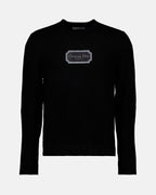 Maille Pull à logo Couture Dior Noir Homme