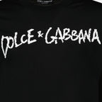 Maille Pull à logo Dolce & Gabbana Noir Homme