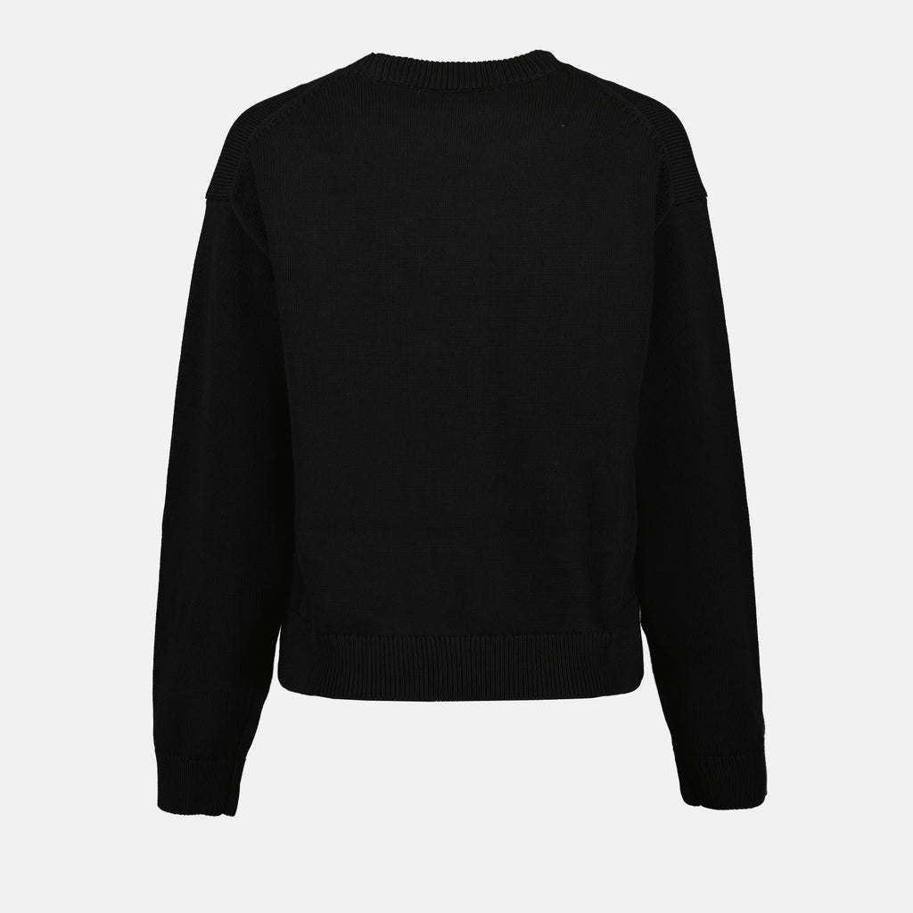 Maille Pull Boke Flower Kenzo Noir Femme