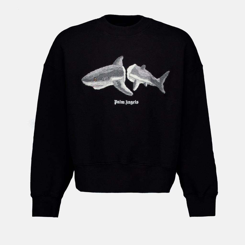 Prendas de punto Pull Broken Shark Palm Angels Gris Homme