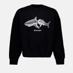 Prendas de punto Pull Broken Shark Palm Angels Gris Homme