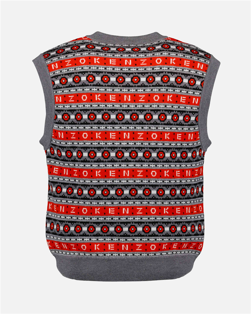 T-shirts Sleeveless sweater Kenzo Red Man