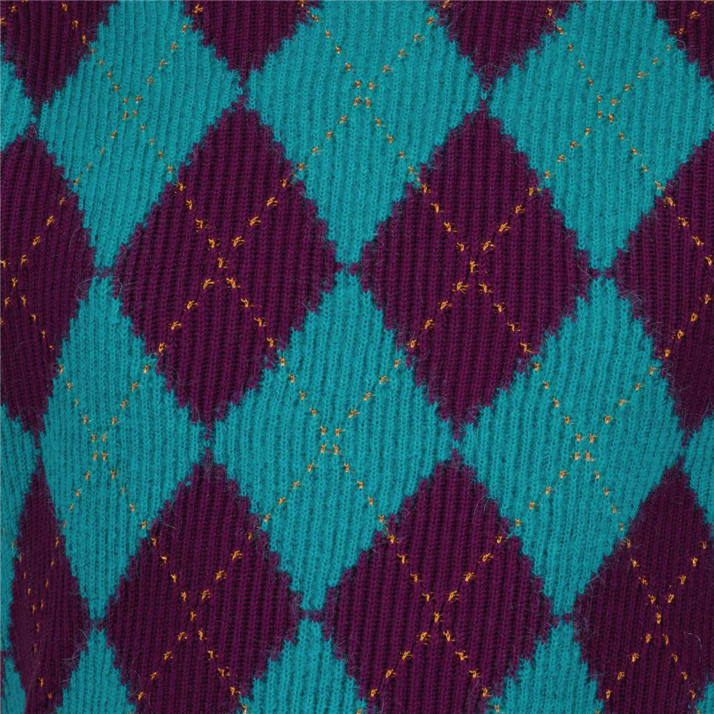 Knitwear Sleeveless Sweater Versace Purple Men