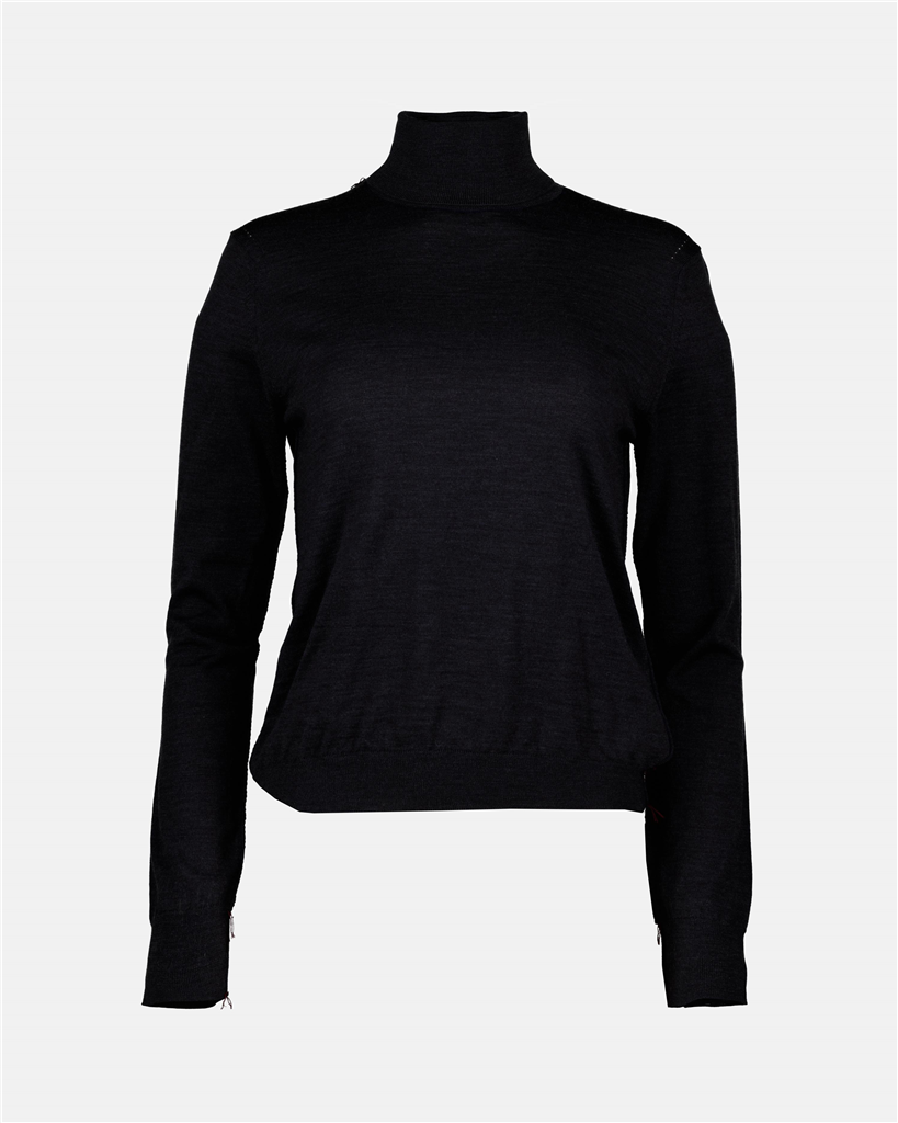 니트웨어 Pull Signature Maison Margiela 회색 Femme