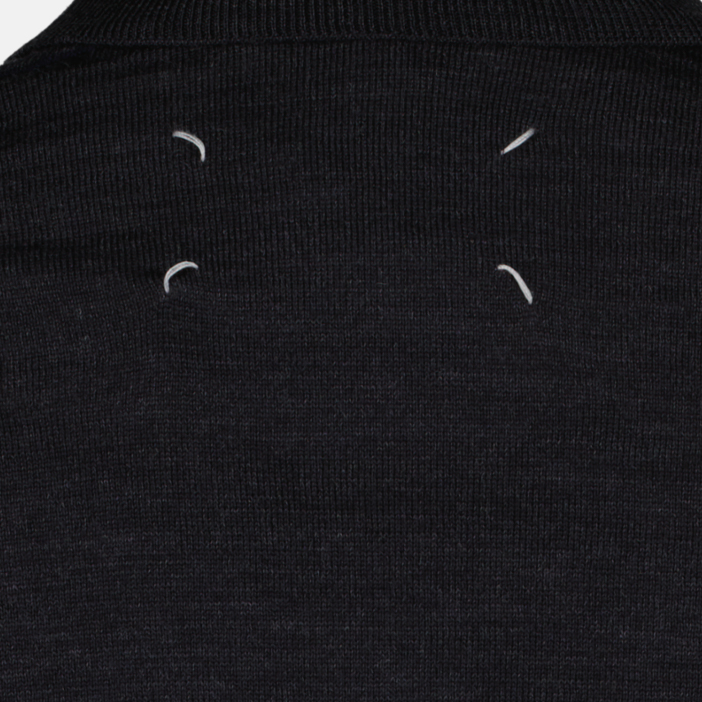니트웨어 Pull Signature Maison Margiela 회색 Femme