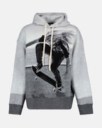 티셔츠 Pull Skater Palm Angels 회색 Homme