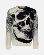 티셔츠 Pull Skull Alexander McQueen 베이지 Homme