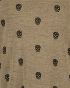 Strickwaren Pull Skull Alexander McQueen Grün Homme