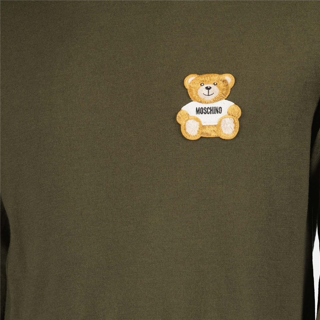 니트웨어 Pull Teddy Moschino 녹색 Homme