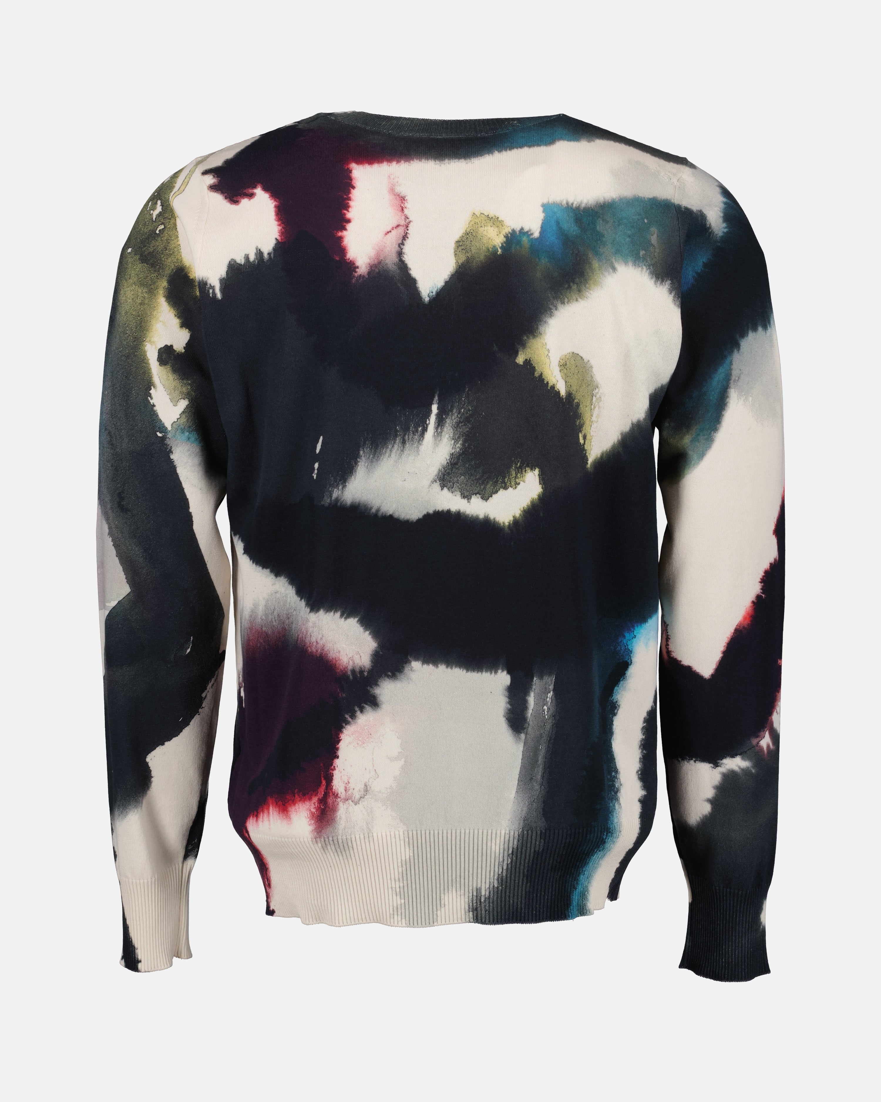 니트웨어 Pull Tie and Dye Alexander McQueen 여러 가지 빛깔의 Homme