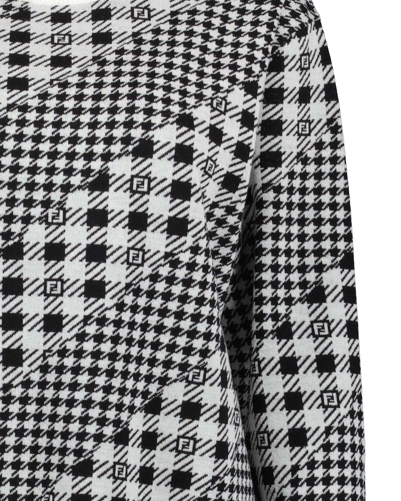 Prendas de punto Pull Vichy Fendi Gris Homme